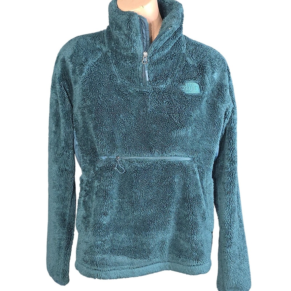 The North Face Fleece Pullover Womens Medium Sherpa 1/4 Zip‎ Kangaroo NF0A3O4K